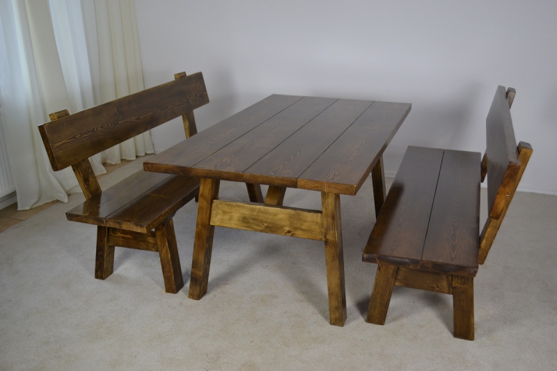 Komplet Stół   2 ławki